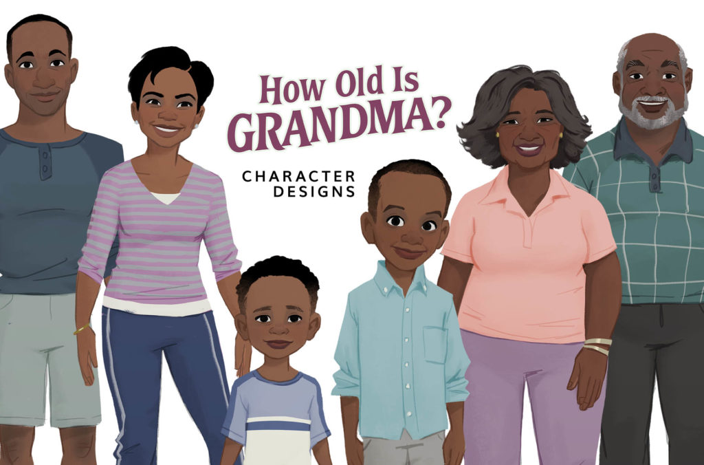 How Old is Grandma? Character Design